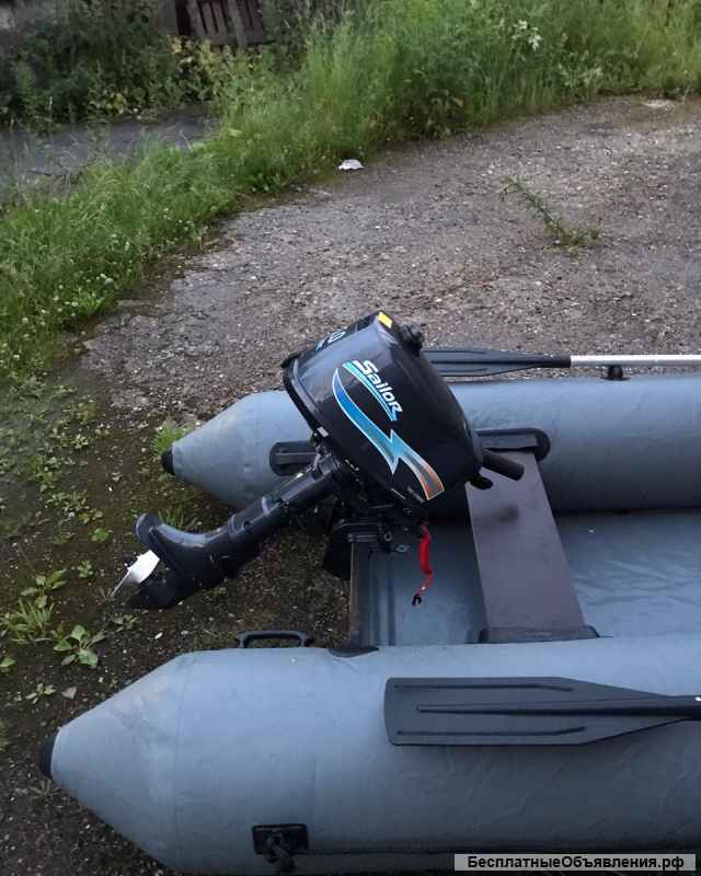 Лодка с мотором надувная