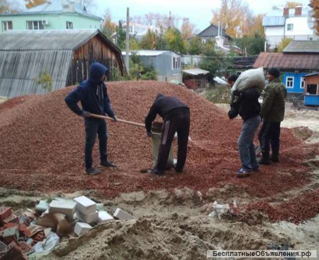 Разнорабочие; Подсобные; Грузчики; Копка; Демонтаж: Недорого Воронеж