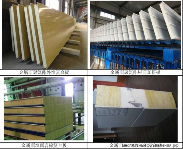 Производство сэндвич панелей. Поставка оборудования «под ключ»