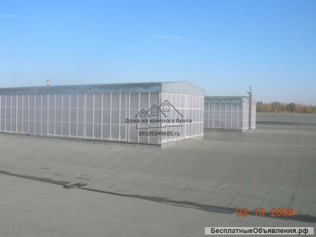 Ремонт промышленных зенитных фонарей