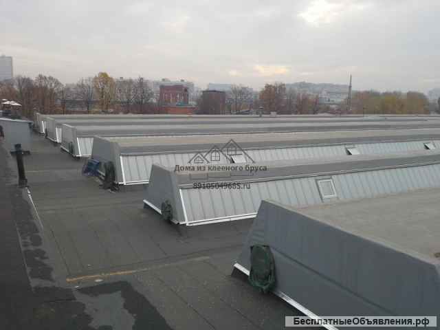 Ремонт промышленных зенитных фонарей