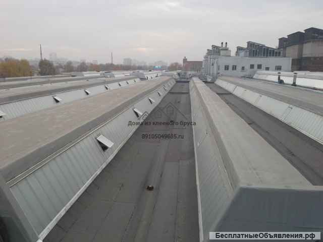 Ремонт промышленных зенитных фонарей