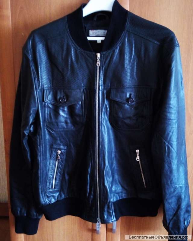 Кожаная куртка мужская Pilot (Италия)