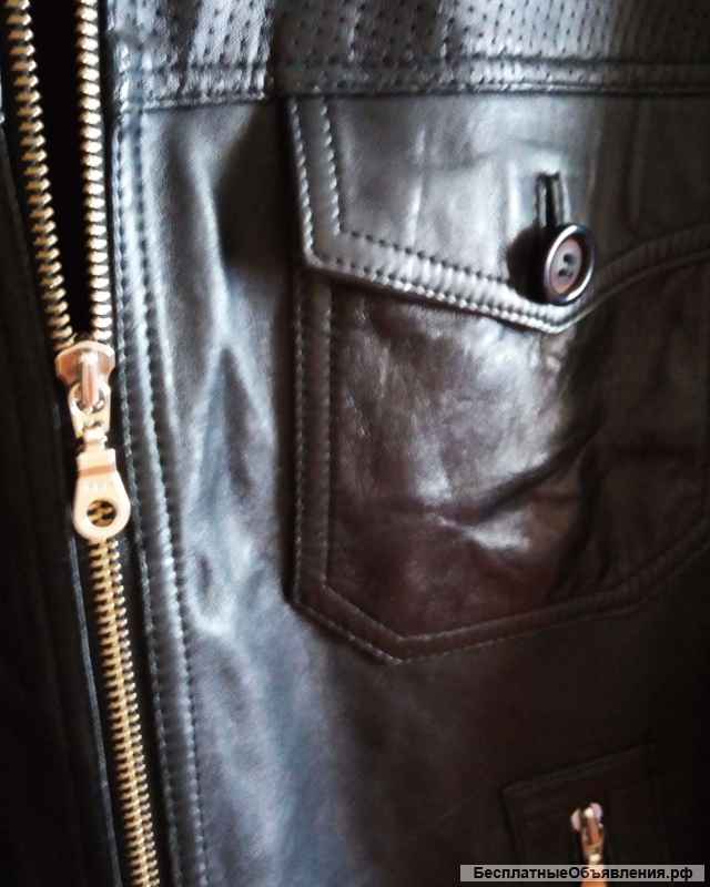 Кожаная куртка мужская Pilot (Италия)