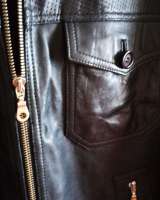 Кожаная куртка мужская Pilot (Италия)