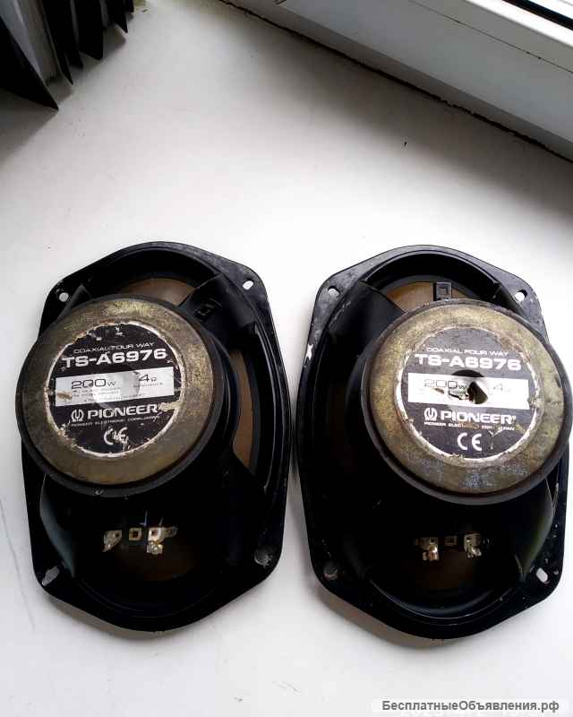2 шт овалы Пионер ТС A 6976