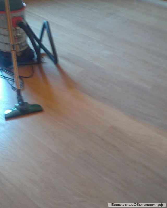 Укладка ламината, линолеума
