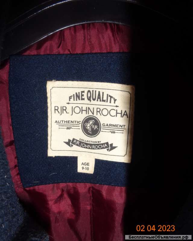 RJR.JOHN ROCHA для мальчика 9-10 лет 140 см осень -весна