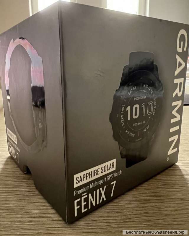 Garmin Fenix 7 Sapphire Solar Black Titanium
