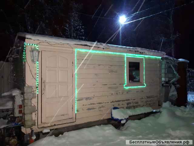 Бытовка строительная, жилая из бруса