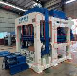 Линия вибропрессования QT10-15 вибропресс стенового камня