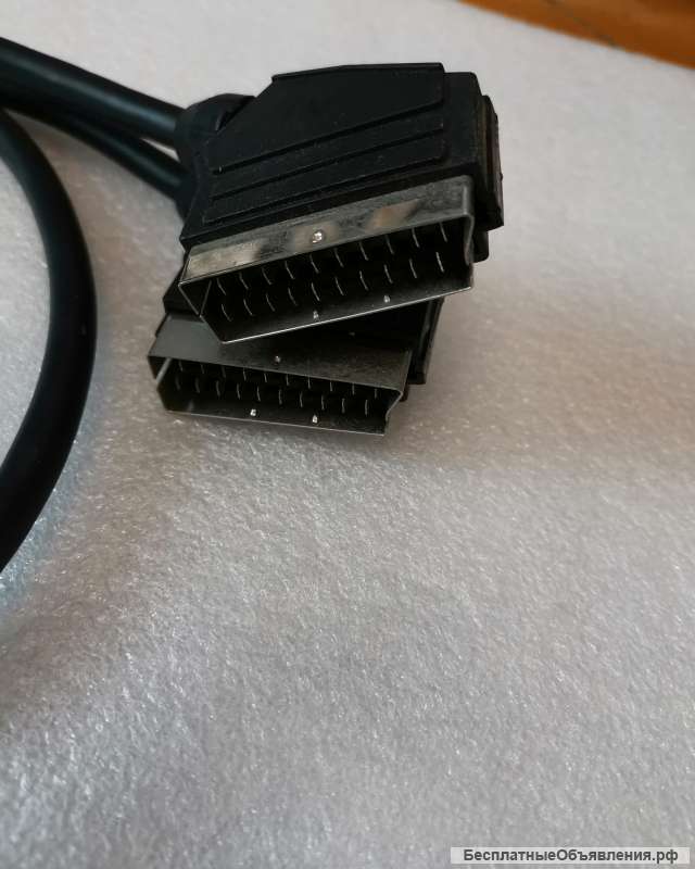 Кабель Cablexpert SCART - SCART (CCV-518), 1.8 м, черный провод в ассортименте оригинальный