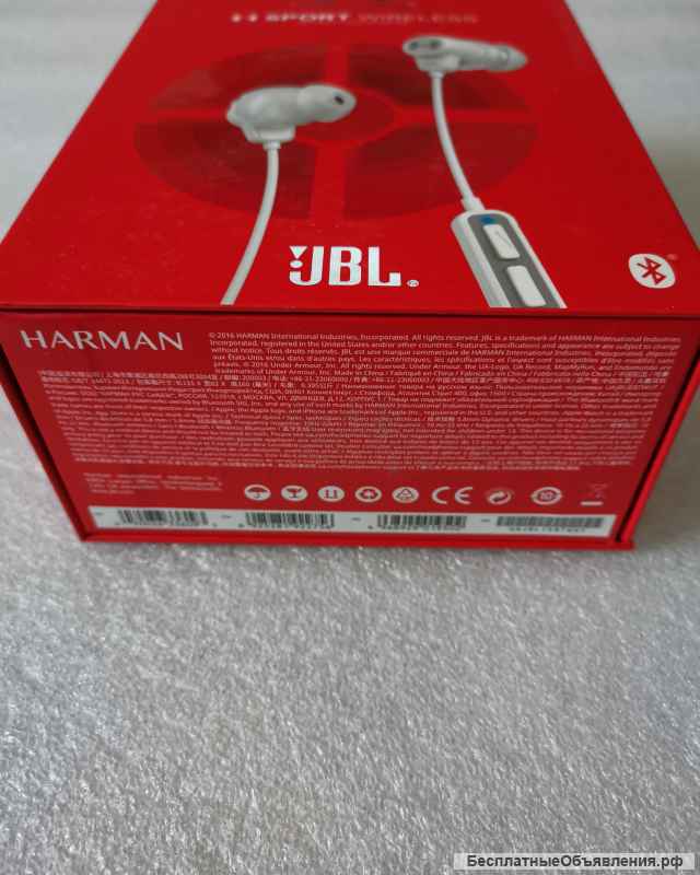 JBL Under Armour Sport Wireless беспроводные наушники, red оригинальные НОВЫЕ