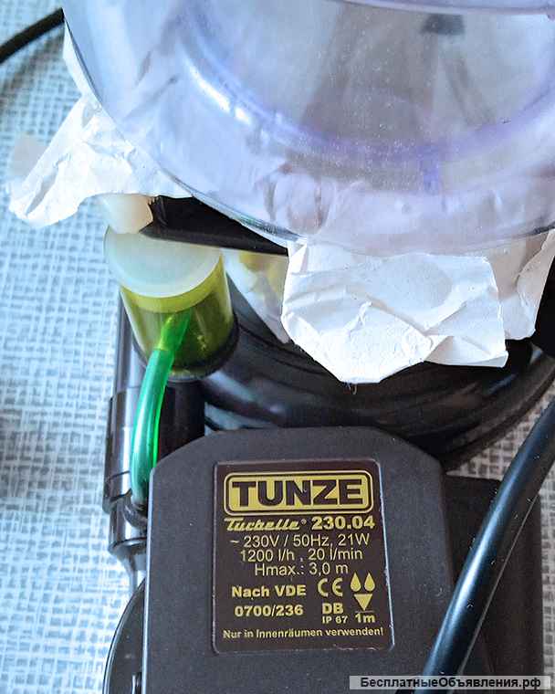 Скиммер Tunze 230/04 - 1200 л/ч Новый. Германия
