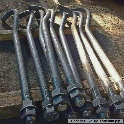 Фундаментные болты и шпильки