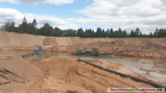 Земснаряд 1800/32.Аренда земснаряда. Намыв песка.