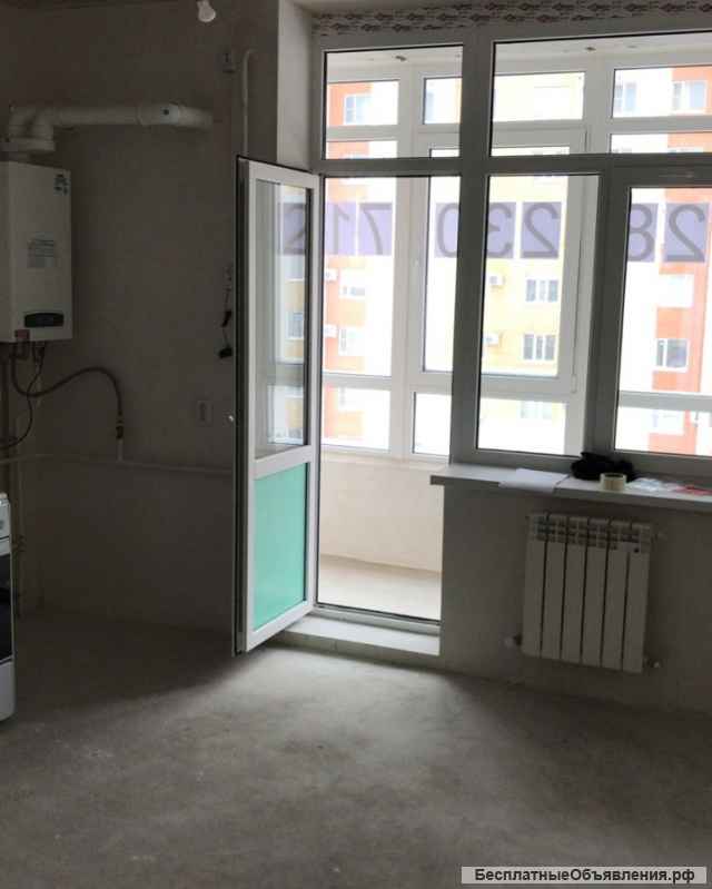 1-к. квартира 39,2 m2 в ЖК"КВАРТЕТ"