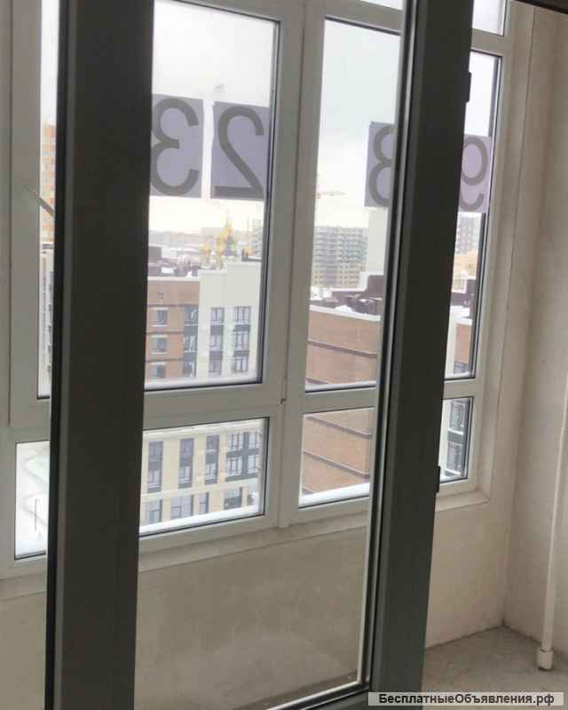 1-к. квартира 38,6 m ЖК"КВАРТЕТ"