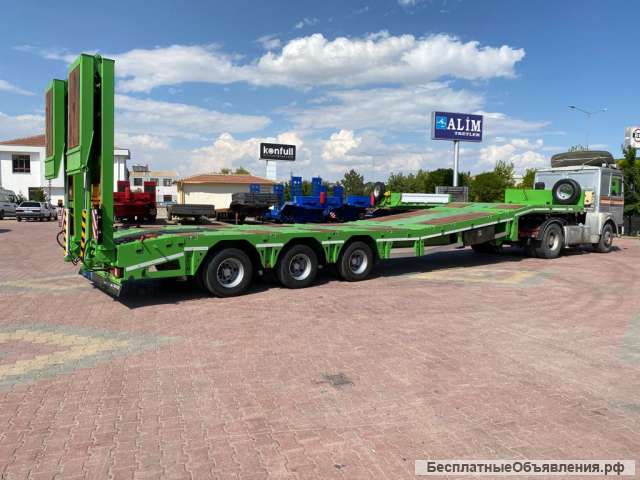 Полуприцеп - тяжеловоз трал низкорамный грузоподъёмность 30 - 40 тонн
