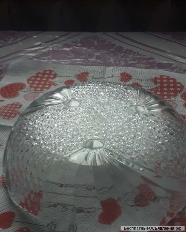 Посуда стеклянная новая, салатники, тарелки