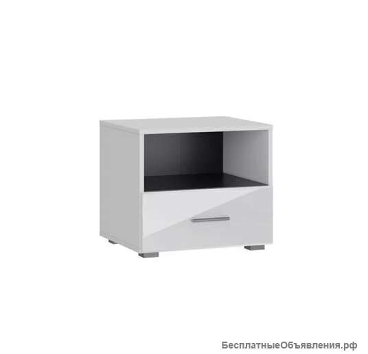 Тумба прикроватная белая
