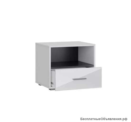 Тумба прикроватная белая