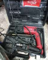 Перфоратор elitech в чемодане Рабочий аппарат