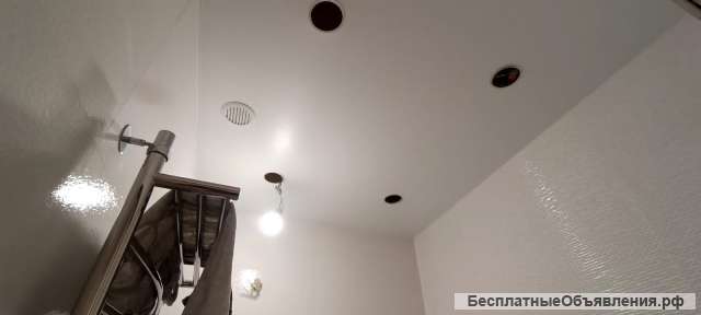 Монтаж натяжных потолков