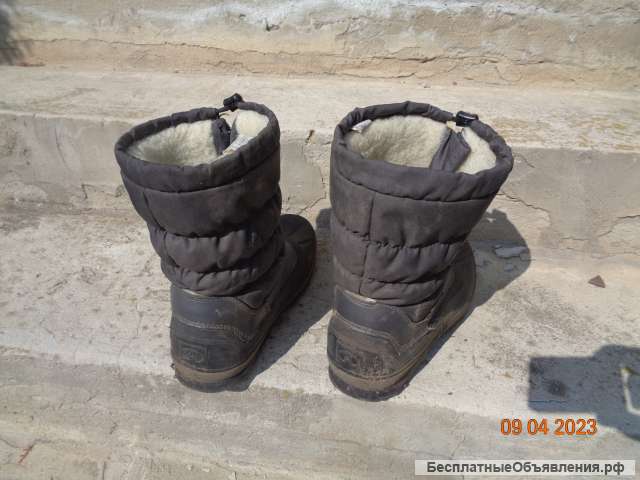 МеховыЕ сапоги ANTARCTIKA р 39-40 ДЛЯ МАЛЬЧИКА