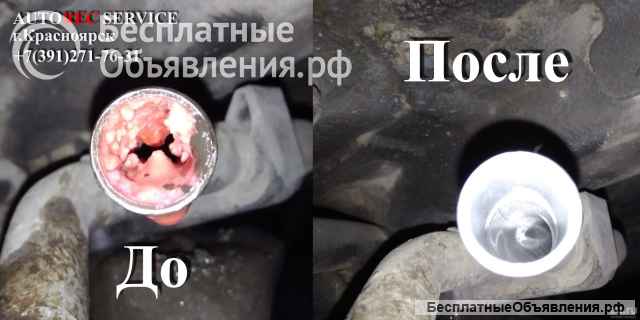 Промывка системы охлаждения, печки