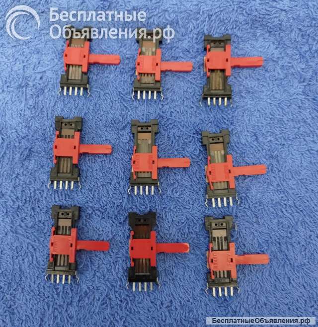 ALPS 516X100KWX2 Ползунковые резисторы japan для эквалайзера SHARP стерео оригинальные новые