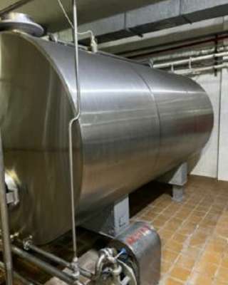 Емкости нержавеющие ОМГ-10, объем -10 куб.м., горизонтальные, термос