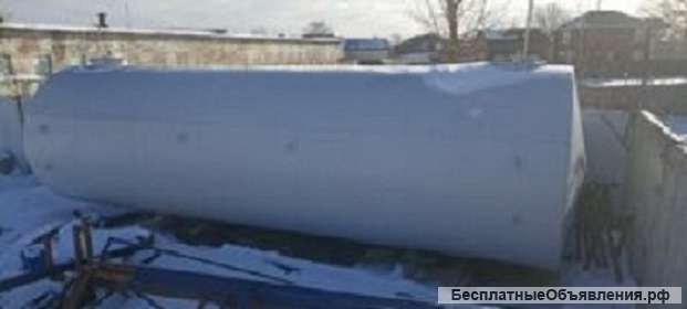 Емкость горизонтальная, объем -50 куб.м., стальная