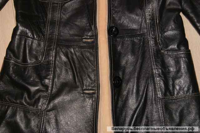 Женскую кожаную дубленку