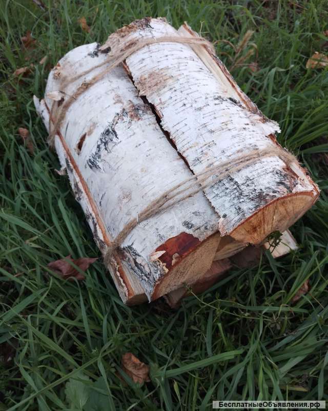 Дрова березовые вязанка 7-8 кг