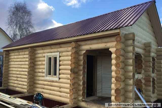 Строительство бань и дачных домов под ключ