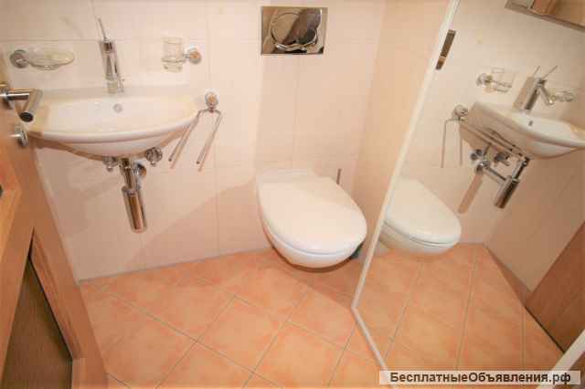 GOLF C, элитная 2.5-комнатная квартира в тихом месте, с камином и большим балконом, Лейкербад, Швейц