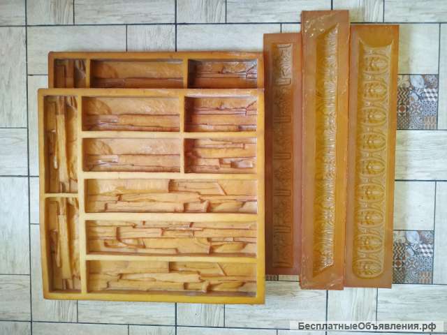 Формы для изготовления декоративного камня