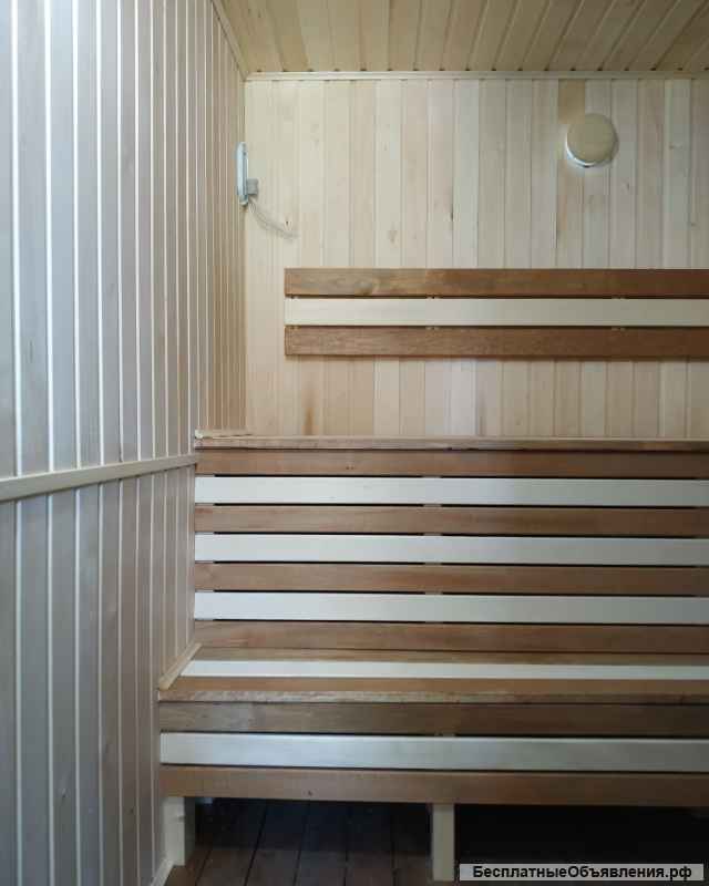 Внутренняя отделка бани