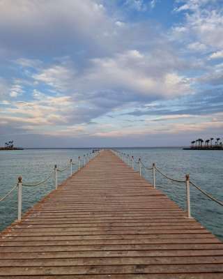 Студия с частным пляжем в Хургаде (Египет)