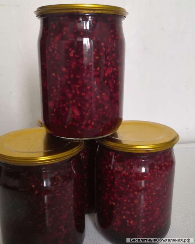 Домашнее малиновое варенье