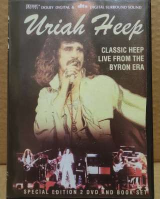 Диск DVD Uriah Heep с концертами 1973-1976