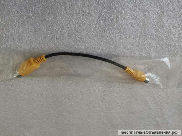 Кабель-переходник S-vidео 7 пин - RCA жёлтый оригинальный НОВЫЙ