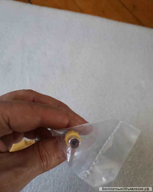 Кабель-переходник S-vidео 7 пин - RCA жёлтый оригинальный НОВЫЙ