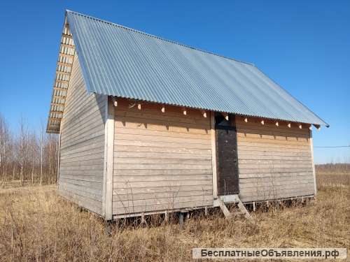 Дом 6*8 кв.м + участок 7 сот. Бабаевские просторы, ул. Школьная, уч. 25