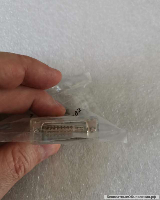 Адаптер конвертер переходник DVI-I Dual Link 29(24+5) M / VGA 15F ATI Sapphire 140-02114-0021F НОВЫЙ