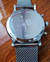 Часы Bigotti на миланском браслете новые