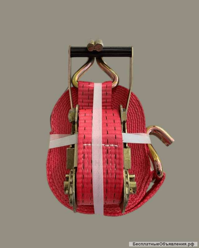 Стяжные ремни с крюками