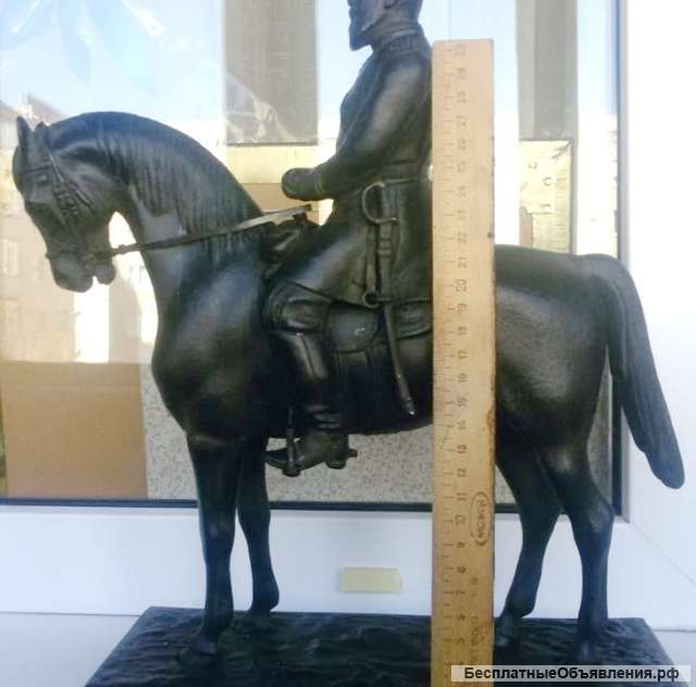 Чугунная скульптура Александр 3, Касли