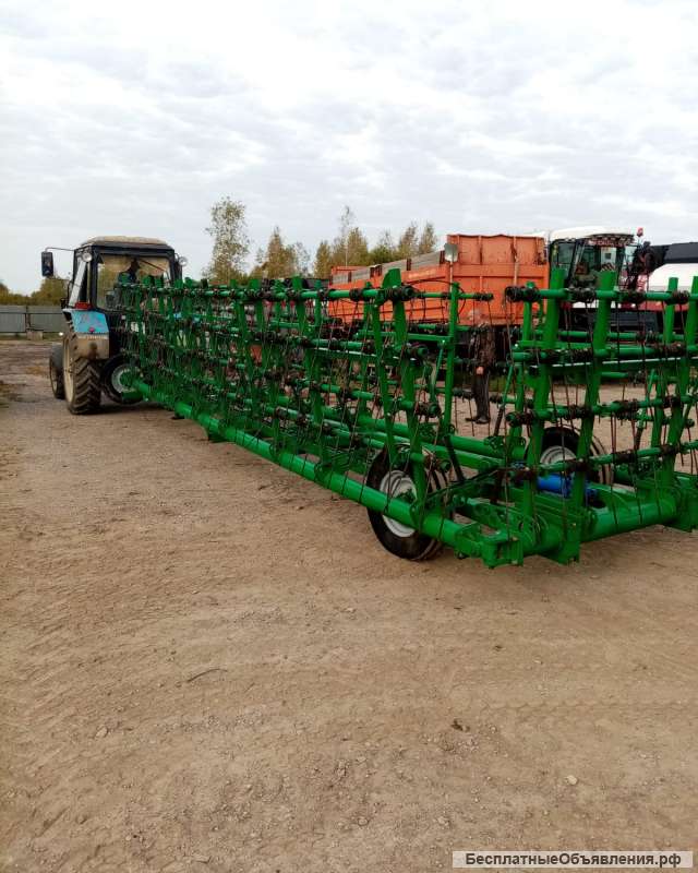 Борона гидравлическая